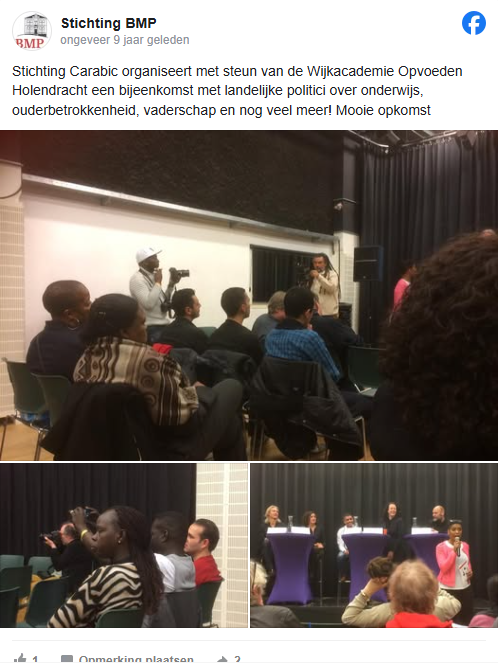 Facebook-bericht