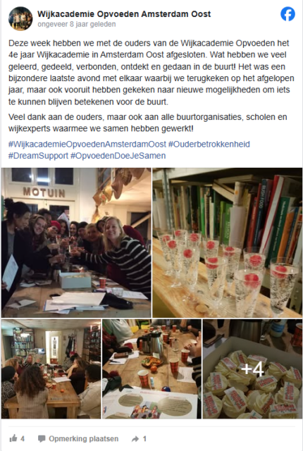 Facebook-bericht