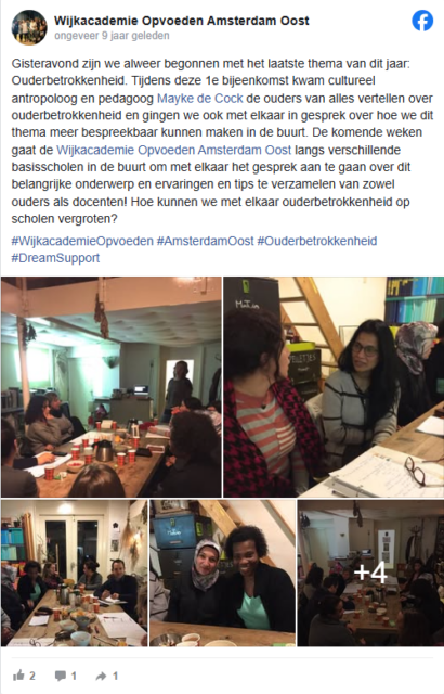 Facebook-bericht